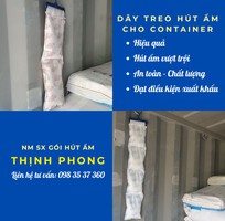 Dây hút ẩm treo container   Giữ hàng khô ráo suốt hành trình vận chuyển