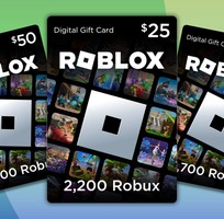 1 Roblox Gift Card - Bí mật giúp game thủ chạm đỉnh thế giới Roblox