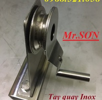 4 Chuyên doanh phụ kiện puly kéo cáp cột cờ 0947521058 Thanh Sơn Hà Nội có tay quay Inox cột cờ đây
