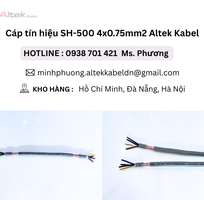 1 Cáp tín hiệu SH-500 4x0.75mm2 Altek Kabel Đà Nẵng, Hà Nội, Hồ Chí Minh