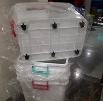 2 Thùng nhựa trắng 90L có bánh xe   Sự lựa chọn thông minh cho doanh nghiệp hiện đại