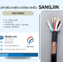 1 Cáp điều khiển chống nhiễu 4x0.5 Sangjin HCM, Bình Dương, Đồng Nai, BRVT