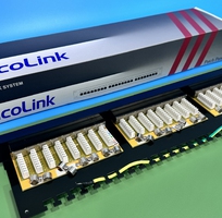 7 Thanh đấu nối cáp patch panel cat5 cat6 cat6A cat7 16 cổng 24 cổng 48 cổng Picolink hàng tốt giá tốt