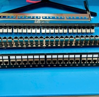 4 Thanh đấu nối cáp patch panel cat5 cat6 cat6A cat7 16 cổng 24 cổng 48 cổng Picolink hàng tốt giá tốt