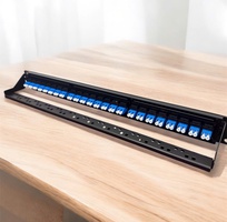 12 Thanh đấu nối cáp patch panel cat5 cat6 cat6A cat7 16 cổng 24 cổng 48 cổng Picolink hàng tốt giá tốt