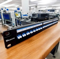 14 Thanh đấu nối cáp patch panel cat5 cat6 cat6A cat7 16 cổng 24 cổng 48 cổng Picolink hàng tốt giá tốt