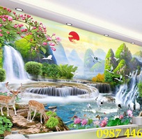 Gạch tranh phòng khách ốp tường 3d HP9822 Gạch tranh phòng khách ốp tường 3d HP9822