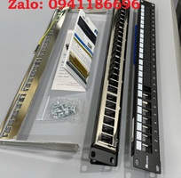 1 Thanh đấu nối Patch panel 16 cổng Cat6 UTP mã ACT-16S1U, ACT-JK28-C6-US chính hãng ANCOMTECK