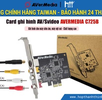 Card ghi hình AV, S-video chuẩn PCI-E AverMedia C725B Card ghi hình AV, S-video chuẩn PCI-E AverMedia C725B