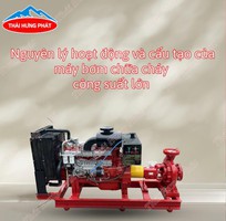 Nguyên lý hoạt động, cấu tạo của máy bơm cứu hỏa công suất lớn