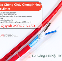 1 Cáp chống cháy chống nhiễu 2x1.5 Altek Kabel 750 độ Đà Nẵng