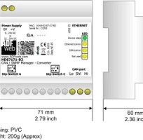 HD67171-B2: SNMP Manager/CAN-Converter