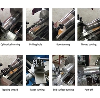 1 Máy tiện phay tích hợp   máy phay tiện vạn năng nâng cấp sản xuất