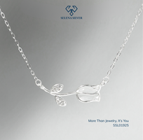 1 Dây Chuyền Bạc S925 Selena Silver Hoa Tulip SSL02003