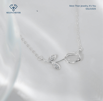 2 Dây Chuyền Bạc S925 Selena Silver Hoa Tulip SSL02003