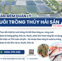 Phần mềm quản lý nuôi trồng thủy hải sản