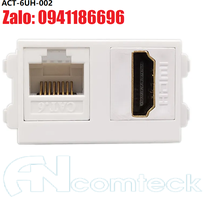 5 Sẵn kho Ổ cắm HDMI ACT-WH1080-L20, Ổ cắm USB ACT-U1080-L20 hãng Ancomteck Wide