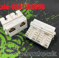 7 Modul ổ cắm mạng CAT6 UTP hiệu Ancomteck, mã ACT-JK28-C6-US, Ổ cắm mạng Cat5E UTP mã ACT-JK28-C5-US