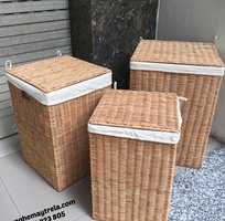 4 Giỏ đựng đồ mây tự nhiên phòng ngủ