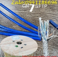 4 Cáp mạng liền nguồn Cat6 UTP   2C lõi đồng nguồn ANCOMTECK mã ACT-6LAN2C-305BK