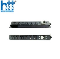 Thanh nguồn PDU Đa năng 6 ổ cắm 32A dùng cho tủ mạng có Attomat MCB