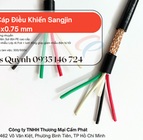 1 Cáp điều khiển chống nhiễu 4x0.75 Sangjin Hồ Chí Minh