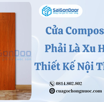 Cửa Composite Có Phải Là Xu Hướng Thiết Kế Nội Thất Mới