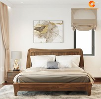 2 Giường Ngủ Gỗ Tự Nhiên Thiết Kế Dày Dặn Bền Đẹp