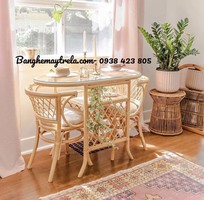 Bàn ghế mây cà phê Bàn ghế mây cà phê