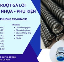 2  Ống ruột gà lõi thép bọc nhựa pvc/ ống kẽm đàn hồi Đà Nẵng, Hồ Chí Minh, Hà Nội.