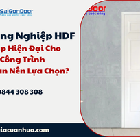 1 Cửa Gỗ Công Nghiệp HDF: Giải Pháp Hiện Đại Cho Mọi Công Trình   Tại Sao Bạn Nên Lựa Chọn