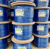 Dây mạng, cáp mạng Cat6E UTP PicoLink P/N: PL-UTP305-6E-BLUE cho dự án đại lý.