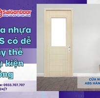 8 Cửa nhựa ABS có dễ thay thế phụ kiện không