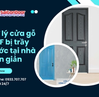 3 Xử lý cửa gỗ HDF bị trầy xước tại nhà đơn giản