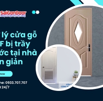 4 Xử lý cửa gỗ HDF bị trầy xước tại nhà đơn giản