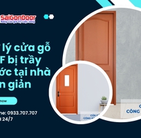 7 Xử lý cửa gỗ HDF bị trầy xước tại nhà đơn giản