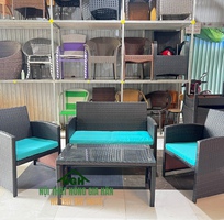 5 Sofa cafe nhựa giả mây