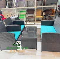 8 Sofa cafe nhựa giả mây