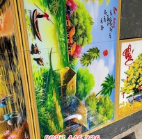 Tranh gạch men làng quê việt nam HP6283