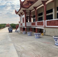 13 Chậu hoa đắp sành sứ, cẩn miểng thủ công mỹ nghệ