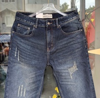 2 Quần jean nam ống suông rách thương hiệu Jacobs Cole