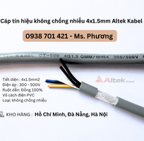 1 Cáp tín hiệu không chống nhiễu 4x1.5mm Altek Kabel Đà Nẵng, Hồ Chí Minh, Hà Nội