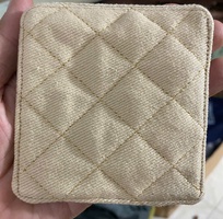 4 Đế lót ly vải kaki giá sỉ chỉ 3k / cái