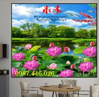 3 Tranh gạch hoa sen, gạch ốp tường HP97353 3 Tranh gạch hoa sen, gạch ốp tường HP97353