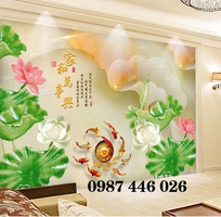 6 Tranh gạch hoa sen, gạch ốp tường HP97353 6 Tranh gạch hoa sen, gạch ốp tường HP97353