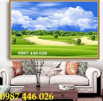 3 Tranh gạch phong cảnh, tranh ốp tường đẹp phòng khách HP09