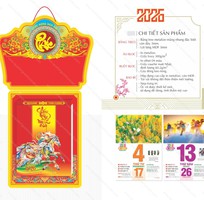 Lịch Bloc Siêu Đại 2026 - In lịch giá tốt cho doanh nghiệp