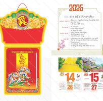 1 Lịch Bloc Siêu Đại 2026 - In lịch giá tốt cho doanh nghiệp