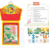 3 Lịch Bloc Siêu Đại 2026 - In lịch giá tốt cho doanh nghiệp