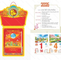 9 Lịch Bloc Siêu Đại 2026 - In lịch giá tốt cho doanh nghiệp